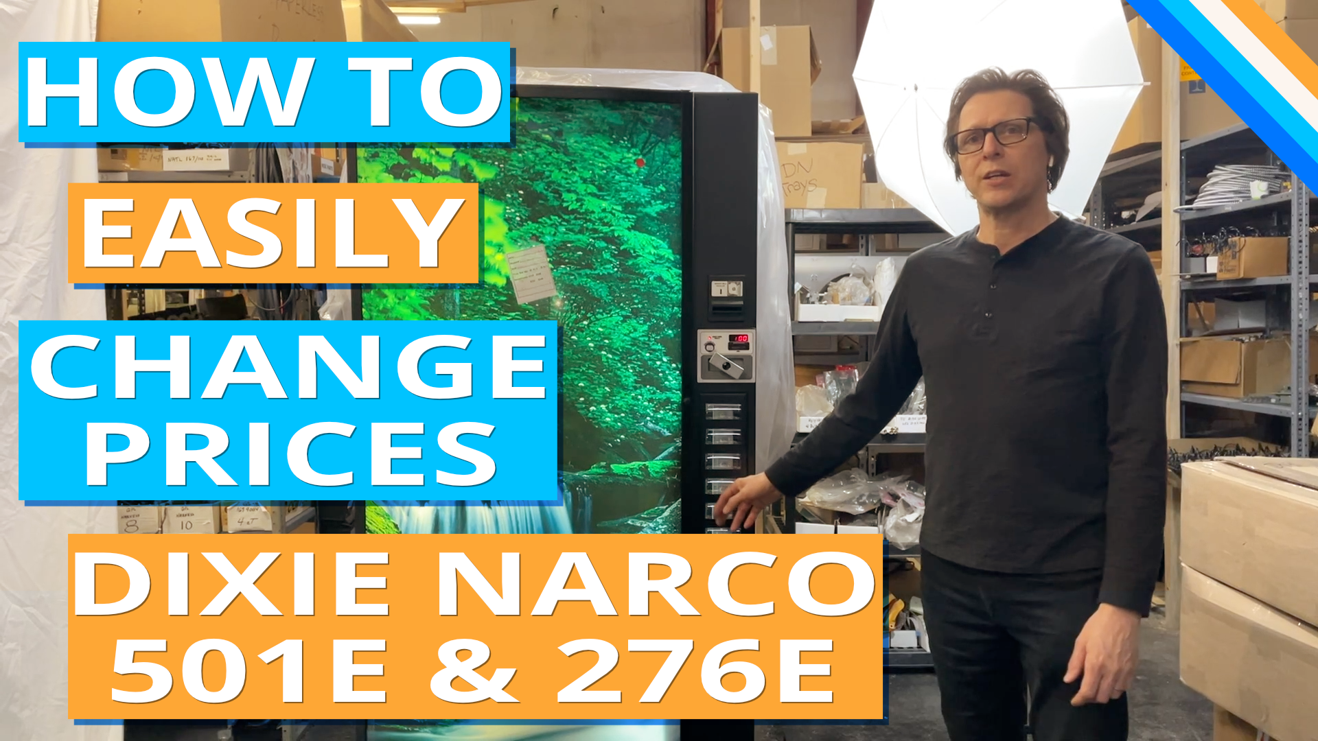 How To Change Prices On A Dixie Narco E Series